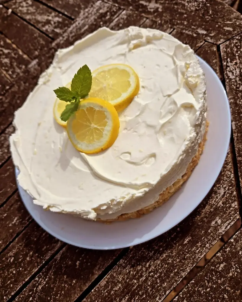 Settlers of Lemon Curd - Citroen Cheesecake (non bake)