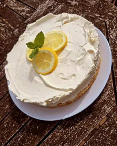 Settlers of Lemon Curd - Citroen Cheesecake (non bake)